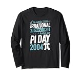 Solo soy irracional porque nací el día de Pi 2004 Pi Day Manga Larga