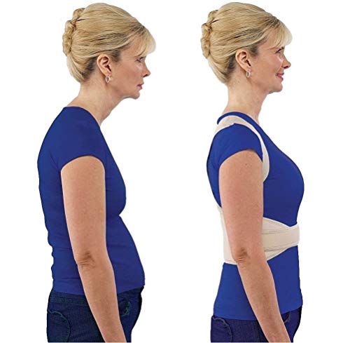 MEDIA WAVE store 70098 Soporte de neopreno para mejorar la postura BEST POSTURE espalda y hombros