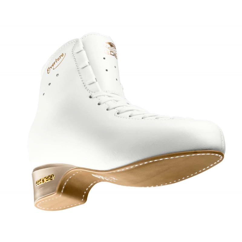 Edea Patins à glace Overture avec patins rotatifs Ivoire Largeur C 220