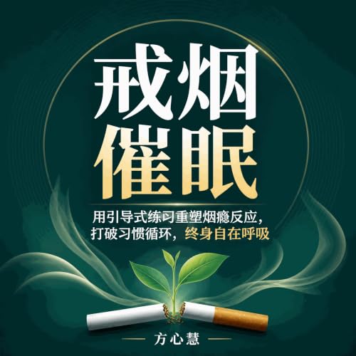 『戒烟催眠：用引导式练习重塑烟瘾反应，打破习惯循环，终身自在呼吸』のカバーアート