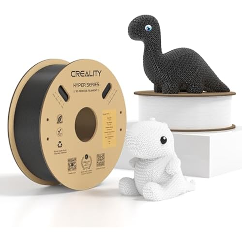 Official Creality Hyper PLA Filament 2KG, Black&White