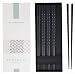 Mintrico Reusable Chopsticks Luxury Japanese Style 5 Pair Set Dishwasher Safe (Zigzag)
