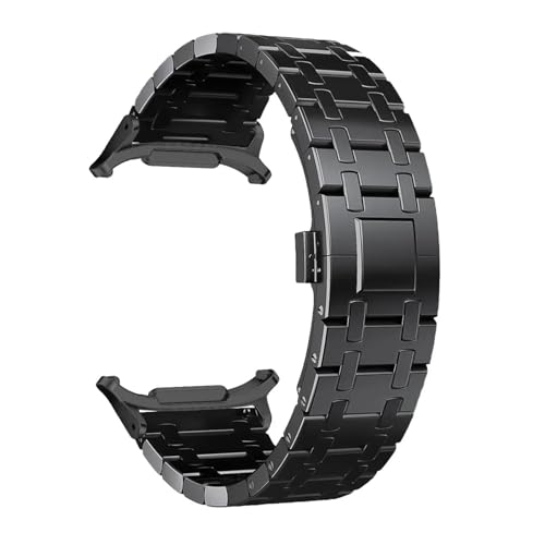 FKMBD Samsung Watch 7 Ultra 47mm �E�H�b�`�o���h �����N�u���X���b�g Galaxy Ultra 7 47mm�p ���ԂȂ� ���^���X�g���b�v�E�H�b�`�o���h(B)