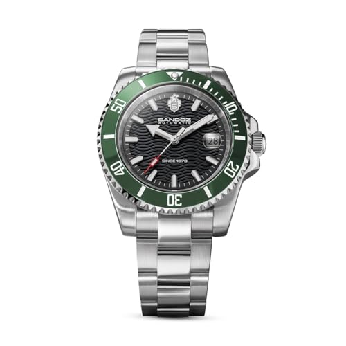 Image of SANDOZ Chanet Premium Embossed Dial Automatic Watch for Men - SZWGL0001202
