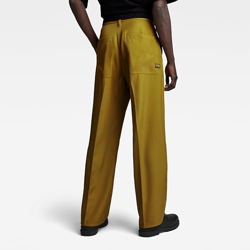 Miniatura 2 de G-Star Raw Pantalones Unisex Modson Straight Chino Para Hombre, Marrón Tobacco D22904-D410-248 , 32w 32l