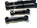LRNJ MOTORWORKS ANODIZED ALUMINUM ADJUSTABLE AIR RIDE SUSPENSION 2-INCH LIFT ROD LINKS KIT FOR FRONT & REAR AXLES COMPATIBLE WITH LAND ROVER DISCOVERY 5 2017-2026, PART # LRNJ MOTORWORKS#3 BLACK