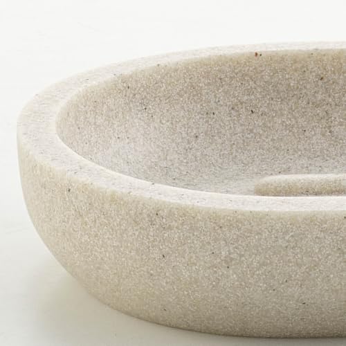 Porte-Savon Granite Sable en Polyrésine Résistante U10
