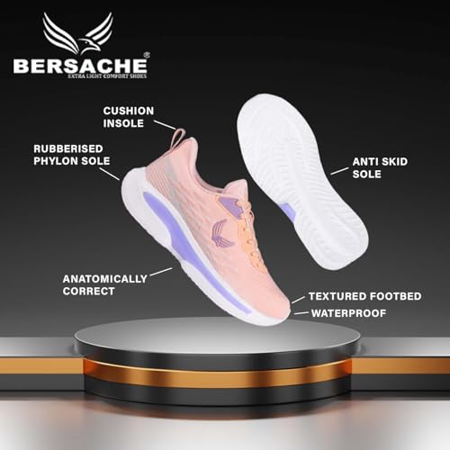 Image of BERSACHE Premium Sports,walking,Gym,cricket, Trending Running Shoes For Women's /Girl's -9159