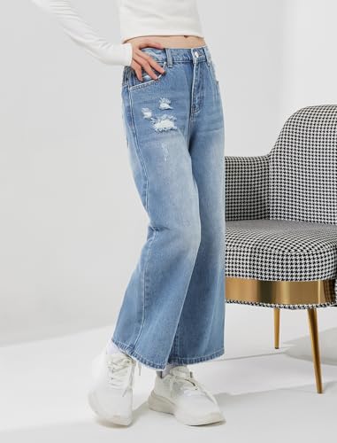 Girls Jeans Shorts Ripped Denim Bermuda Elastic Waist Bottom Trendy Cotton Summer Clothes for Kids3