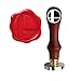 Kooer Brothers Wax Seal Stamp Personalized Bros Sealing Wax Stamp Kit Wedding Anniversary Invitation Seal Stamp (Seal with Handle- 2)
