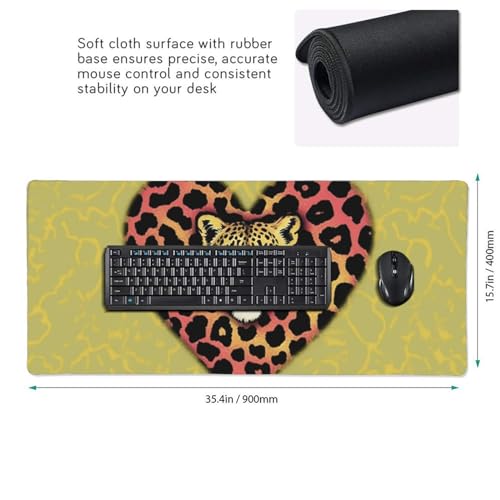 Tapis de souris de jeu imperméable et antidérapant avec bords cousus