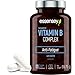 Produktbild ESSENSEY - Vitamin B-Komplex I 11 Wirkstoffe I 90 Kapseln I Alle 8 B-Vitamine (B1, B2, B3, B5, B6, B8, B9, B12) I Für Vegetarier I 90 Tagesdosen I Leicht zu schlucken