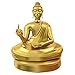 Produktbild Monsterzeug Kleine Buddha Statue mit Mittelfinger, Goldener Deko Buddha, Witzges Gadget zum Hinstellen, Coole Dekoration für Wohnzimmer und Büro