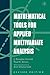 Mathematical Tools for Applied Multivariate Analysis