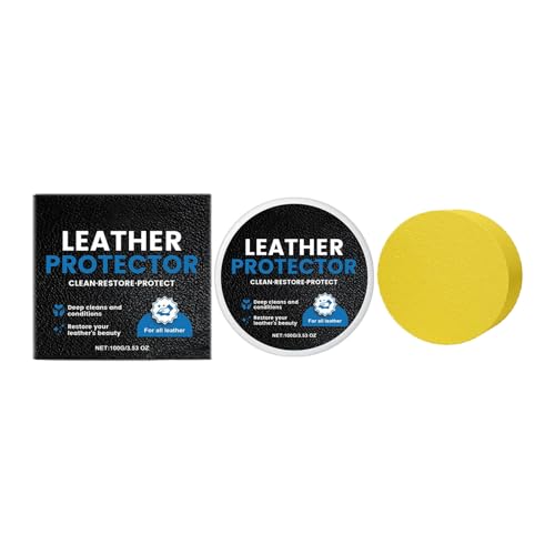 Bálsamo para el cuidado de la piel, crema de larga duración, crema para el cuidado de botas, solución de brillo para carteras, kit de cuidado de chaquetas | Bálsamo de cuidado de cuero duradero para