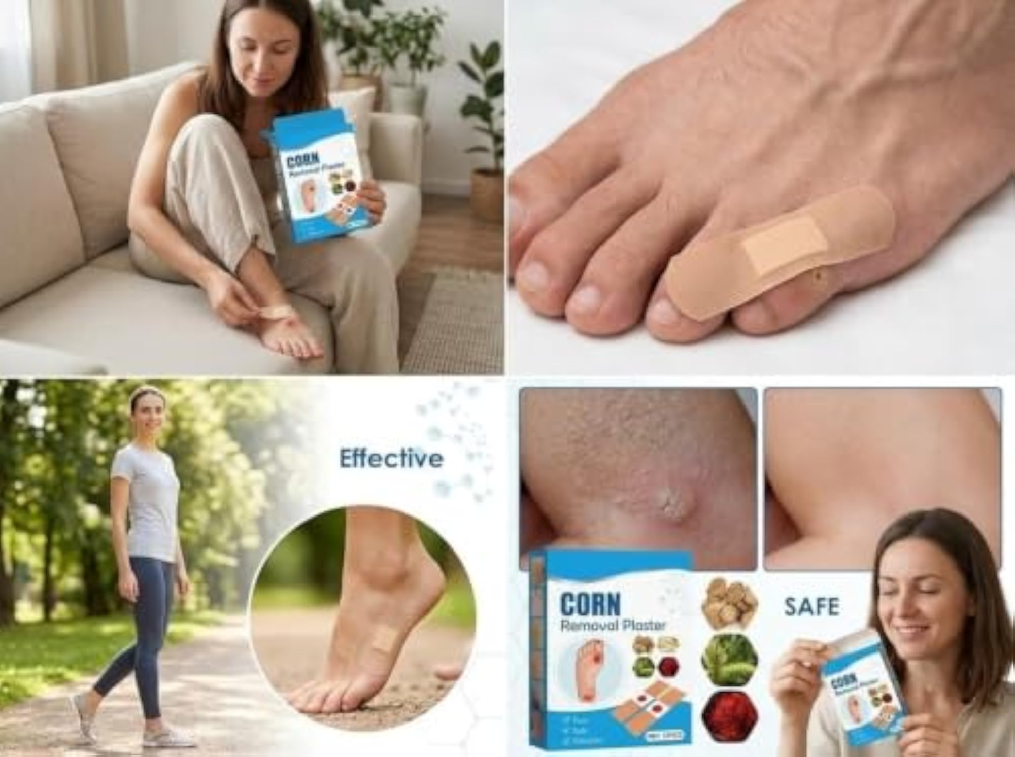 Foot Corn Removal Plaster 12 Pieces