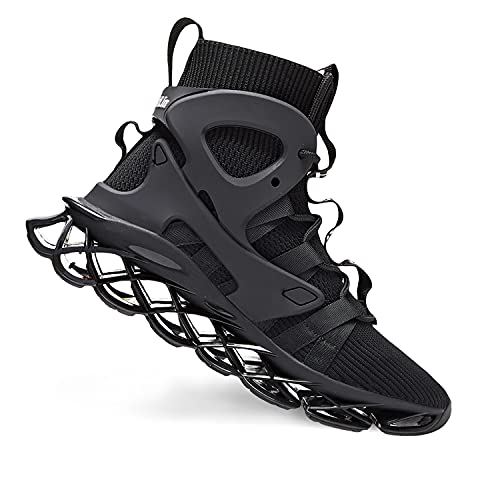 Hello Mrlin Running Shoes Womens Comfortable Fashion Non Slip Sneakers Walking Gym Tennis Sport Athletic Shoes Hip Hop Black #TOP3