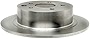 Raybestos R-Line Replacement Drum-in-Hat Rear Disc Brake Rotor - For Select Year Nissan Altima, Juke, Maxima and Sentra Models (980070R)