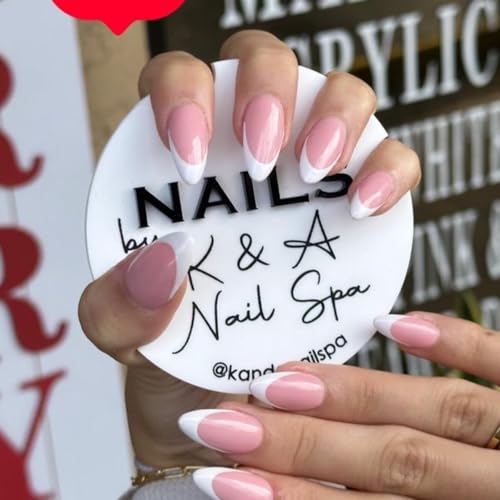Bandeja personalizada para fotos de uñas acrílica rosa miniatura 3