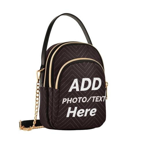 Custom Crossbody Bags for Women Personalized pictures Photo Small Purses Tote Shoulder Bag Optional Color for Travel2