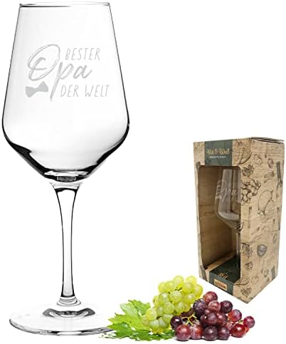 Leonardo Lot De 2 Verres à Vin Avec Gravure – 460 Ml – Avec Motif Au Choix – Verres