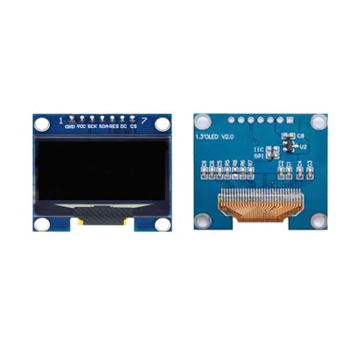 Image of gotor sh1106 1.3 inch 128x64 OLED Display Module SPI self-Luminous Display Screen