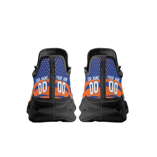 Custom City Basketball Flex Sneakers Personalized Name Number Athletic Shoes Fans Gifts Breathable Casual Shoes for Men Women4