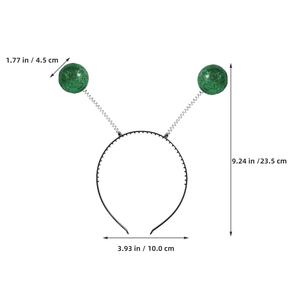 ifundom 8 Diademas Alienígenas Con Antenas Marcianas Y Bolas De Espuma Para Fiesta Accesorios De Pelo Para Disfraz Cosplay Extraterrestre Cómodas Y Ligeras