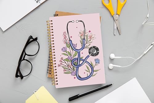 Carnet médical stéthoscope et carnet de notes pour médecin