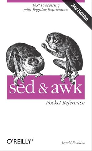 Book cover sed and awk Pocket Reference, 2nd Edition