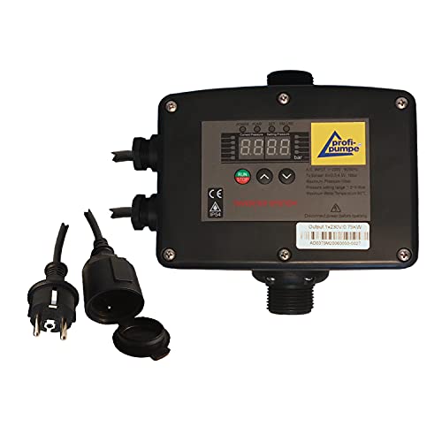 PRESSCONTROL INVERTER 2-0.75KW PRESSOSTATO MONITOR cablato FLUSSO Controllore automatico per pompa pozzo pompa sommersa pompa centrifuga