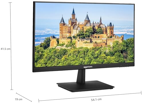 amazon basics 23.8 inches IPS Monitor with Borderless Design, FHD 1920 x 1080 Pixels, 16.7 M Colors, HDMI & DP Port Connectivity (Black) - Image 7