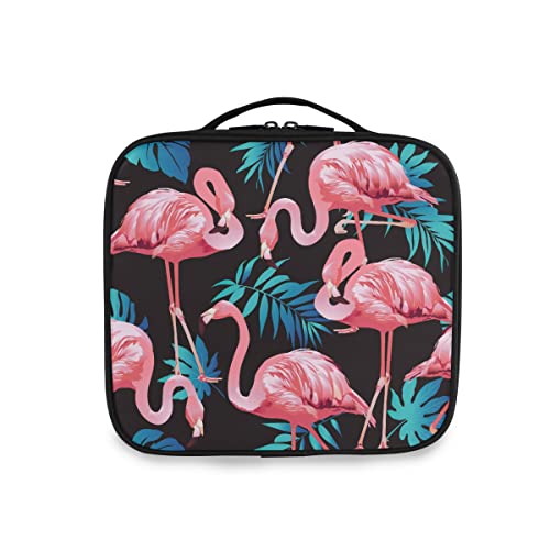Trousse de maquillage de voyage compartimentée grand format rigide - 7