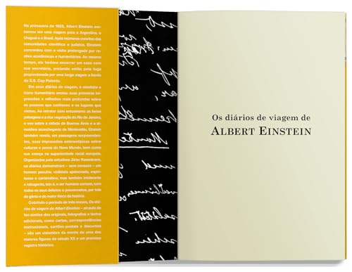 Os diários de viagem de Albert Einstein: América do Sul, 1925