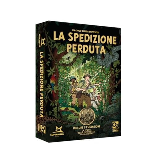 Studio Supernova - La Spedizione Perduta - Gioco di gestione risorse ed esplorazioni, 2-6 giocatori, 10+, Edizione in Italiano