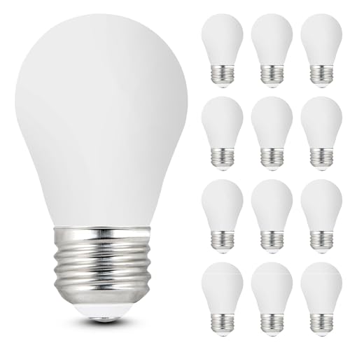 Feit Electric A15 LED Light Filament Bulb, 40W Equivalent, Dimmable, E26 Base, 2700K Soft White, 450 Lumens, Vintage Edison Light Bulb for Home, Office, 13-Year Lifetime, BPA1540W927CAFIL2RP6, 12 Pack