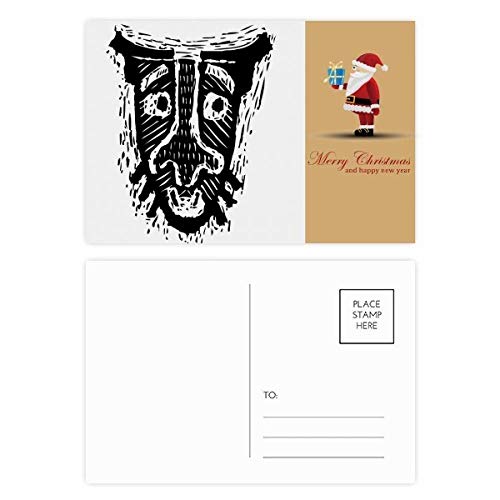Cartes postales de Noël flamme indienne froide papeterie festive lot de 20 cartes de vœux