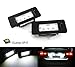 Price comparison product image 2x RZG White LED Licence Number Plate Light Canbus For A3 A4 B8 A5 Q5 A6 TT Jetta Passat Sharan Touareg Panamera Ibiza