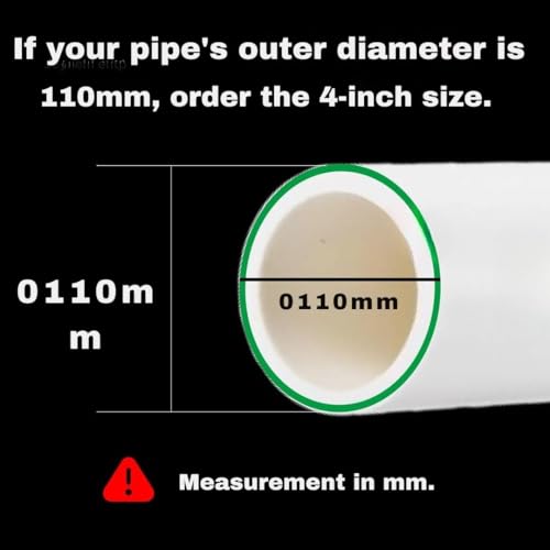 Image of PVC Drain Pipe Flip Cap 110MM (4 Inch) | Anti-Rat & Insect Guard | Durable White PVC Waste Pipe Fitting Cover for Indoor & Outdoor Drainage Use Pack Of 1