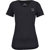 V-Ausschnitt Maria Höfl-Riesch Damen Funktionsshirt schwarz 36