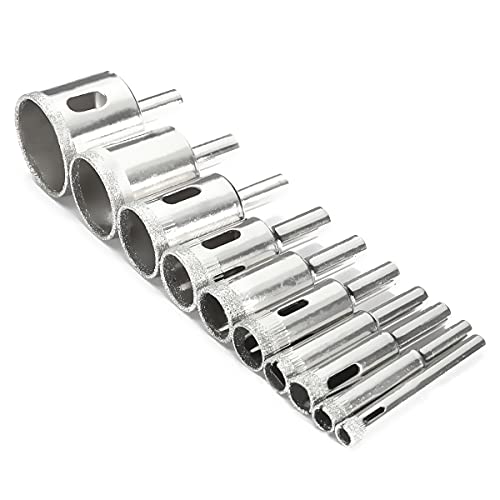 Juego de Brocas Taladro 10 Piezas 6-32mm Diamante miniatura 4