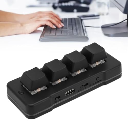 Teclado Mecánico Yoidesu Yoidesupi1m8texuh Bluetooth USB miniatura 6