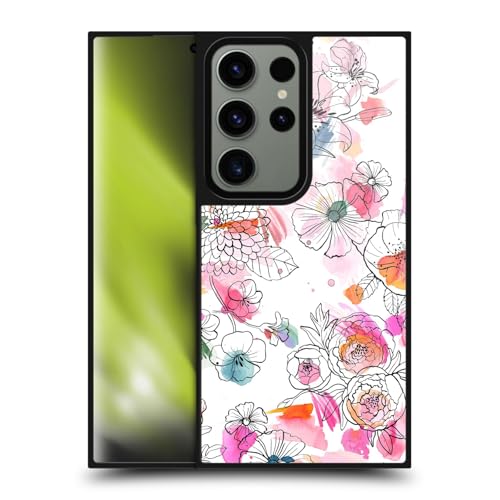 Coque Ninola fleurs aquarelle pastel pour Samsung S24 Ultra