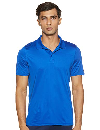Image of Reebok Men's Solid Regular Fit Polo
