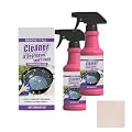 Heavy-Duty Grill Degreaser Spray, Fast-Acting BBQ Grill Cleaner, All-Purpose Grease Remover for Outdoor Barbecue Grills (2pcs)