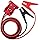 8AWG Car Jumper Cables Adapter with Alligator Clips, 2FT M18 18V Silicone Vehicle Wire Jumper Starter Clamps, Heavy Duty Automotive Booster Power Tool Line, Universal Fit