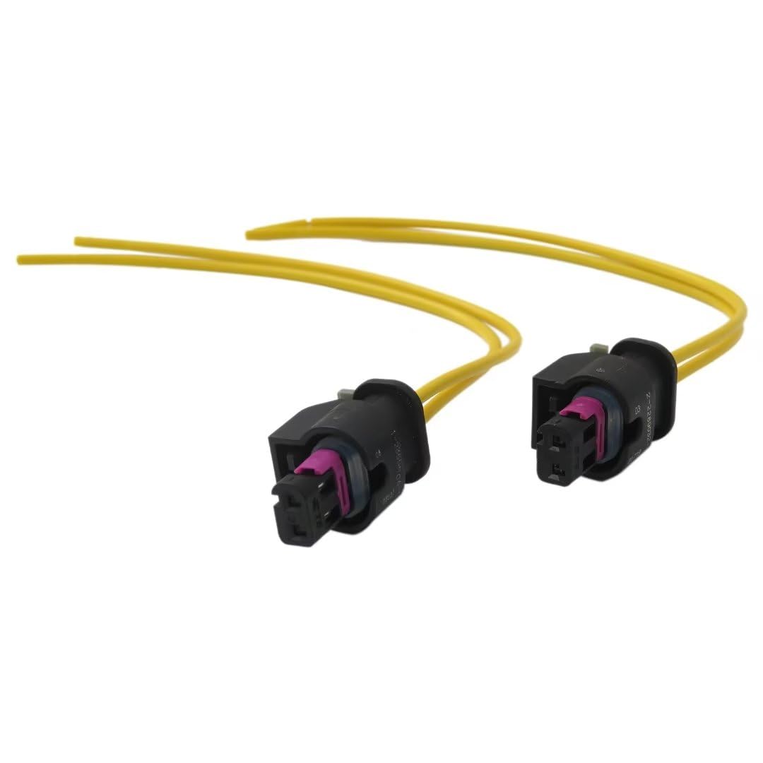 Amazon.com: 2X Front/Rear Side Marker Light Pigtail Connector 