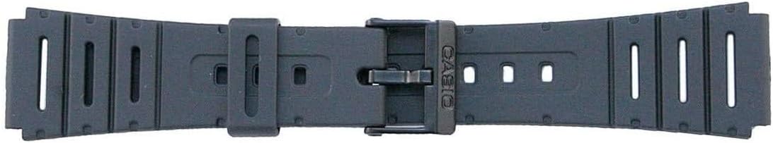 Genuine Casio Replacement Watch Strap 71604130 for Casio Watch CA-53W-1SW + Other Models