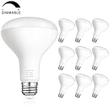 SHINE HAI BR30 LED Light Bulbs, 65W Equivalent LED Light Bulbs, 4000K Neutral White E26 Base Bulbs, Non-dimmable, UL-listed Flood Lighting Bulbs, 6-Pack