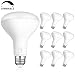 SHINE HAI BR30 LED Light Bulbs, 65W Equivalent LED Light Bulbs, 4000K Neutral White E26 Base Bulbs, Non-dimmable, UL-listed Flood Lighting Bulbs, 6-Pack